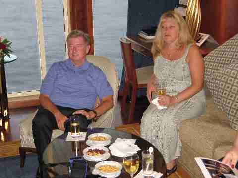 Curt & Kathy before dinner